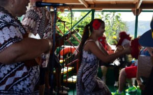 Entertainment on the river cruise