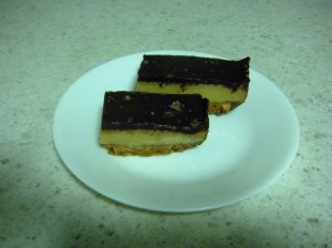 Salted Caramel Choc Slice