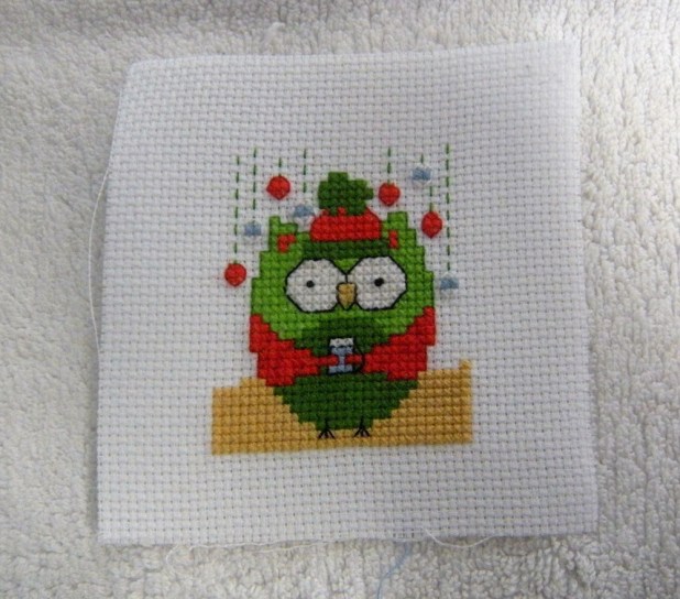 Cross stich Owl