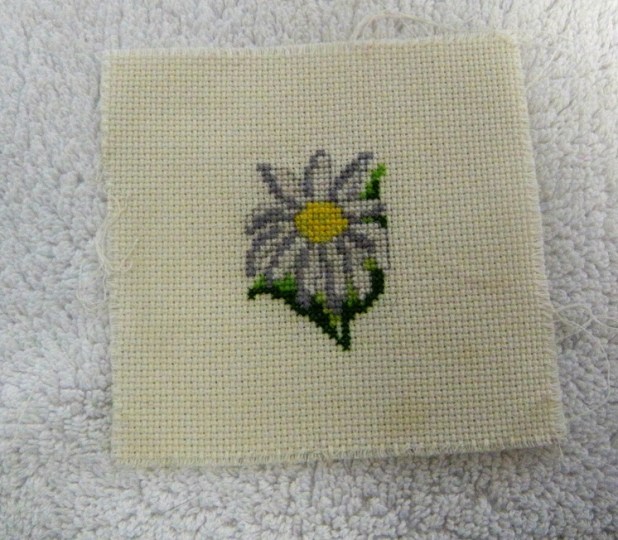 Cross stitch flower (2)